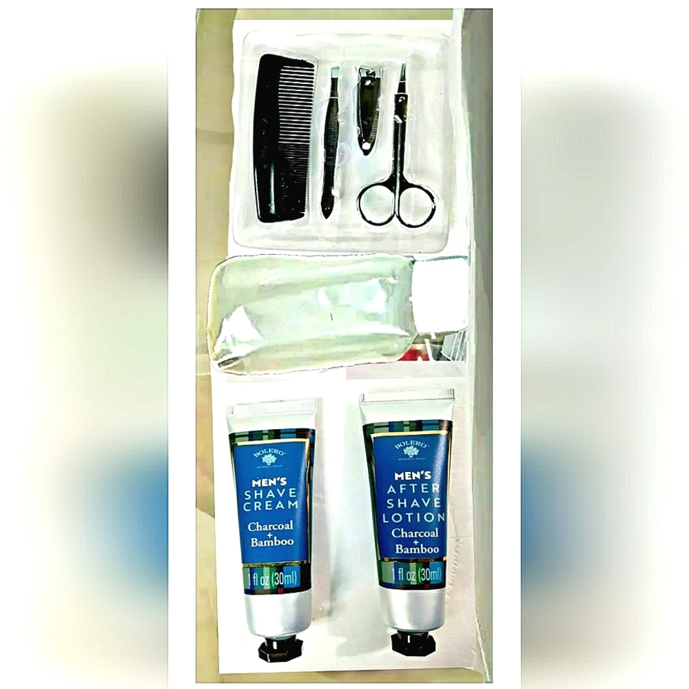 NEW! 7PC. Men Grooming Beard Box! Beard Comb Shampoo, Shave Cream, After Shave +